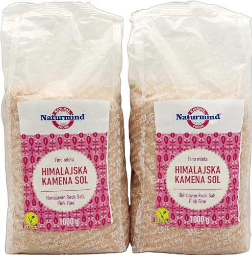 Reines Himalaya-Salz - 500g | Premium Qualität | Vielseitig | Ethischer, Wiederverschließbarer Beutel | Perfekt zum Kochen und Würzen (500g, 1 Packung) (500g, 3 Packung) (500g, 2 paquet) von SORINA