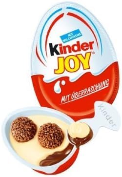 Kinder Kinder Joy Überraschungseier, 72 Stück, je 20 g, insgesamt 1440 g, limitierte Auflage von SORINA