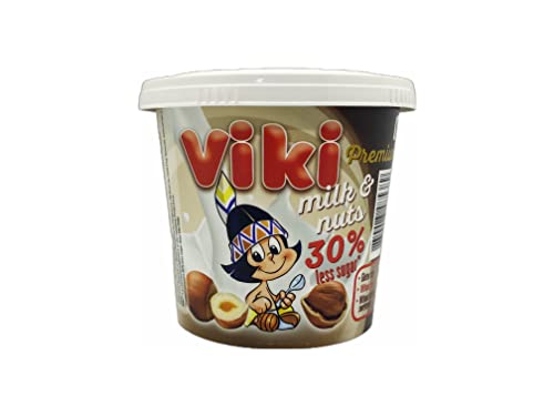 12 Pcs VIKI Krema Premium Milch & Haselnüsse 350g (VIKI Krema 350G) von SORINA