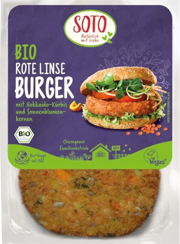 Bio Rote Linse Burger von SOTO