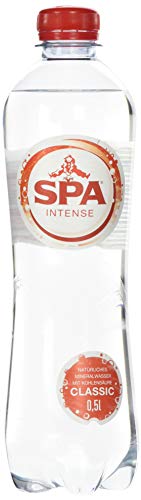 SPA Intense Mineralwasser, 24er Pack, EINWEG (24 x 500 ml) von SPA