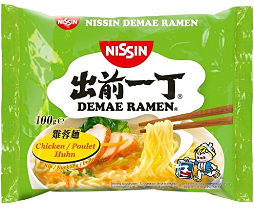 SPICEHUB NISSIN Hühnergeschmack Instant Nudeln 100 g (10 Stück) von SPICEHUB