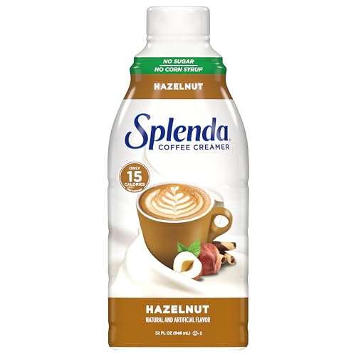 Splenda Zuckerfreie, kalorienarme Haselnuss-Kaffeesahne, 100 ml Flasche von SPLENDA