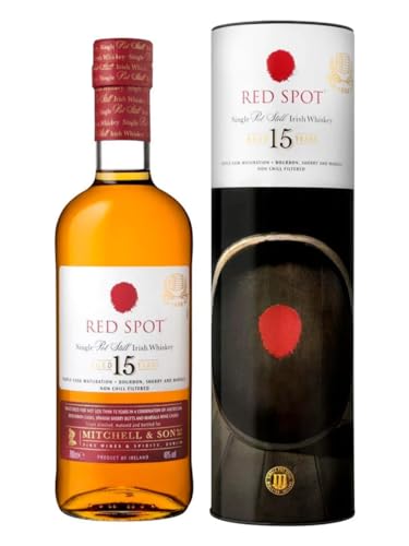 Red Spot 15 Years Old Single Pot Still Irish Whiskey 46% Vol. 0,7l in Tinbox von Hard To Find