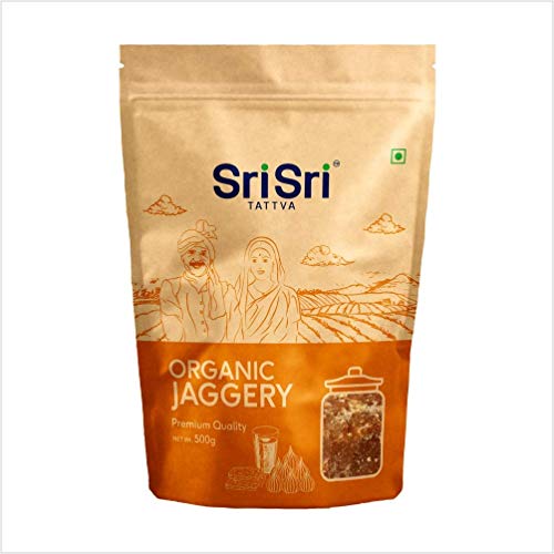 Sri Sri TATTVA shuddhta ka naam Bio Jaggery, 500 g (Pulverform) (4 Stück) von SRI SRI TATTVA