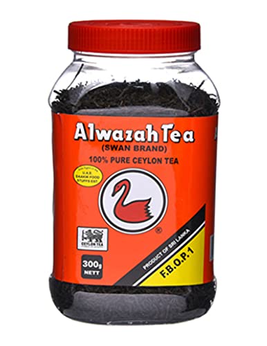 ALwazah Tea - 100% reiner Ceylon loser schwarzer Tee - große Blätter (Ceylon, 300 g) von SRILUXE