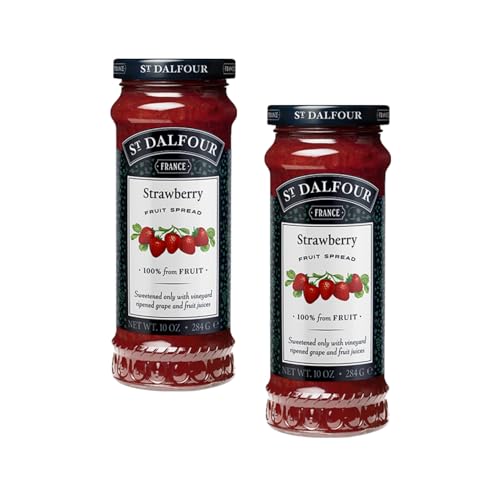 St Dalfour® | Erdbeermarmelade - 2 x 284 Gr | Marmeladenglas von ST DALFOUR