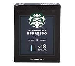 Capsules café Starbucks Nespresso Espresso Roast X18 von STARBUCKS