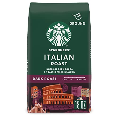 Gemahlener Kaffee – dunkler Bratkaffee – italienische Braten – 100% Arabika – 1 Beutel (510 ml) von STARBUCKS