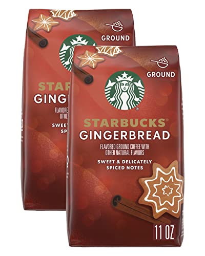 Limitierte Auflage, gemahlener Kaffee (Lebkuchen, 325 ml, 2 Stück) von STARBUCKS