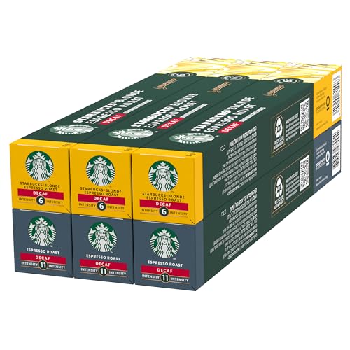 STARBUCKS Entkoffeiniert Explorer Variety Pack by Nespresso, Kaffeekapseln 6 x 10 (60 Kapseln) - Exklusiv bei Amazon von STARBUCKS