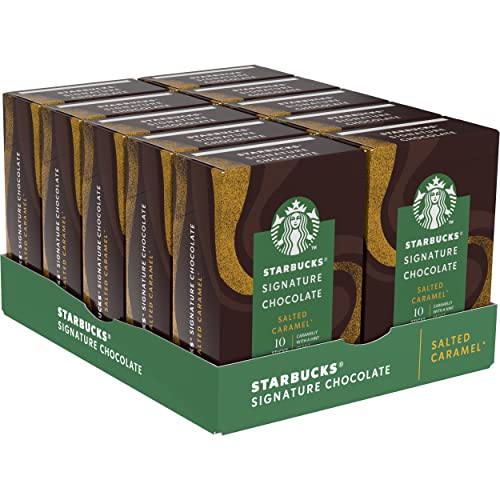 STARBUCKS SIGNATURE CHOCOLATE Salted Caramel, 10er Pack (à10x22g) von STARBUCKS