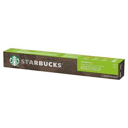 Pack 10 Capsules café Starbucks® by Nespresso® Single Origin Guatemala von Starbucks