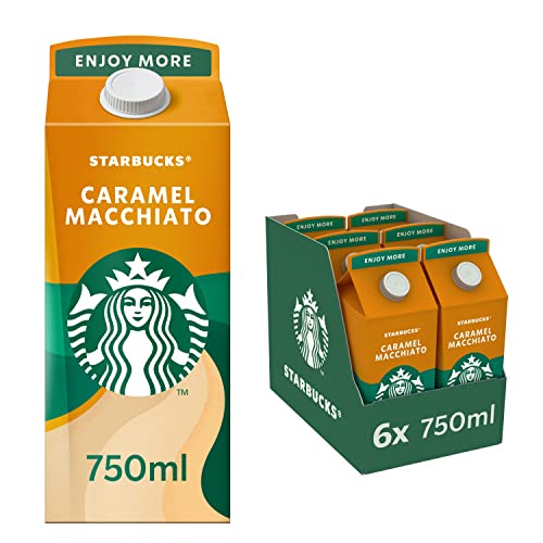 Starbucks Caramel Macchiato Flavour Eiskaffee (6 x 750ml) von STARBUCKS