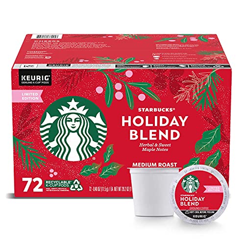 Starbucks Coffee Holiday Blend K Cup Pods, 72 Stück, 827 ml () von STARBUCKS