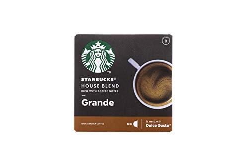 Starbucks House Blend Grande Kaffee by Nescafe Dolce Gusto - Kaffeekapseln - Rich with Toffee Notes von STARBUCKS