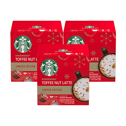 Starbucks Toffee Nut Latte Limited Edition für Dolce Gusto | 3er Pack von STARBUCKS