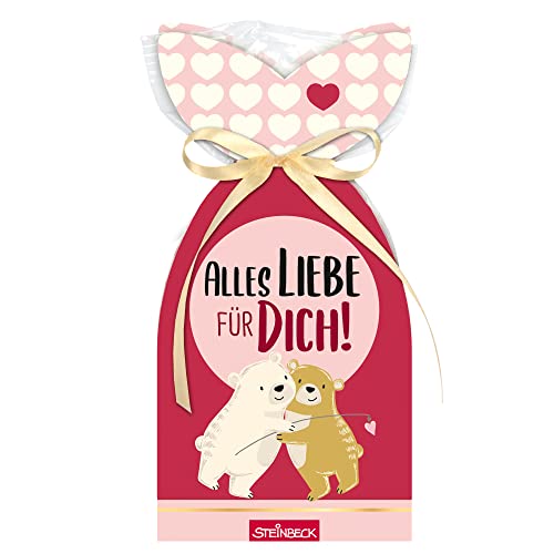 STEINBECK Fruchtgummi - Alles Liebe - Geschenk Familie Freunde 100g süß Aufmerksamkeit Überraschung von STEINBECK