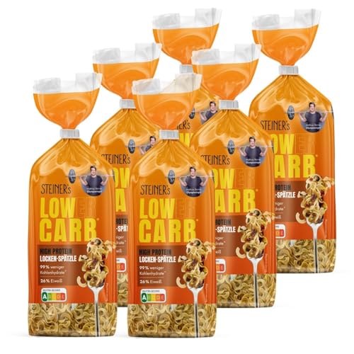 STEINER's Low Carb High Protein Locken Spätzle (6x250g) von STEINER´s