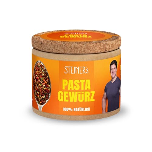 STEINER´s Pasta Gewürz | Italienische Kräuter Gewürzmischung für Nudelgerichte | Spaghetti Bolognese Sauce, die deine Familie lieben wird | Premiumqualität | 100% natürliche Zutaten | 1x 50g Dose von STEINER´s