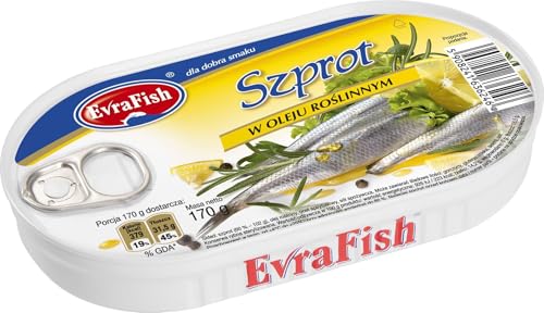 EvraFish Sprotten in Öl 170g von STEK-ROL Sp. z o.o.