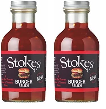 STOKES Burger Soße Relish (1x 265 ml) (Packung mit 2) von STOKES