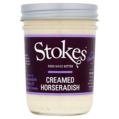 Stokes Cremefarbene Meerrettich-Sauce, 220 g von STOKES