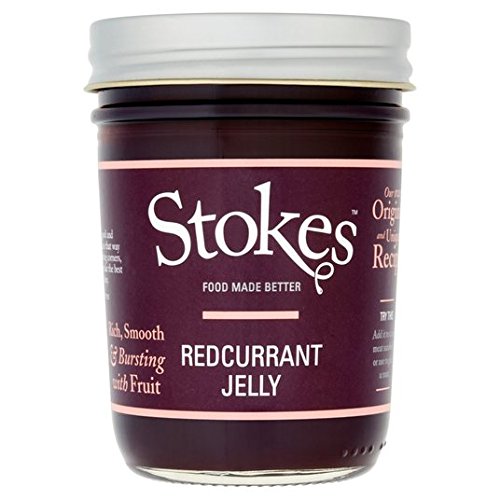 Stokes Gelee rote Johannisbeere, 227 g. von STOKES