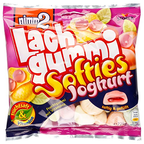 nimm2 Lachgummi Softies Joghurt Fruchtgummi mit Vitaminen 225g von STORCK KG