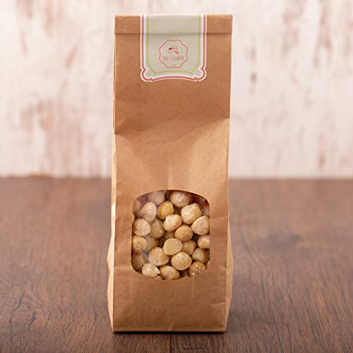 süssundclever.de® Bio Macadamianüsse - Rohkost | 1,0 kg | Macadamiakerne | Premium Qualität | hochwertiges Naturprodukt | plastikfrei abgepackt in ökologisch-nachhaltiger Bio-Verpackung | Macadamia von SÜSSUNDCLEVER.DE est 2016