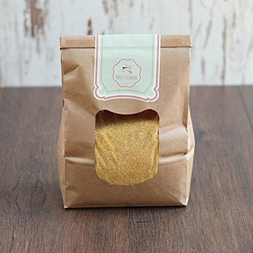 süssundclever.de® Bio Maisgrieß | Polenta | 1,8 kg | aus Österreich | plastikfrei und ökologisch-nachhaltig abgepackt von SÜSSUNDCLEVER.DE est 2016