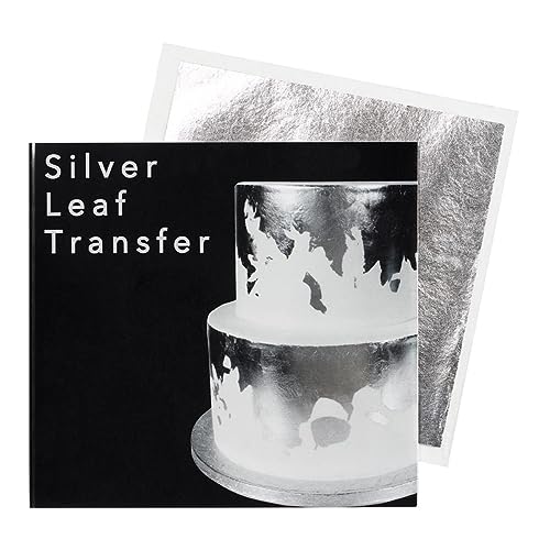 Silver Leaf Sheet von Sugarflair Colours