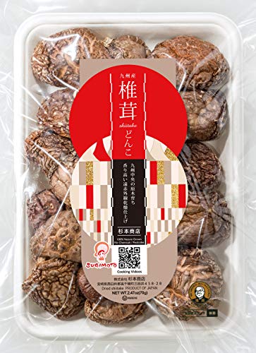 Japanese Forest-grown Shiitake DONKO, 25-42mm, 70g von SUGIMOTO