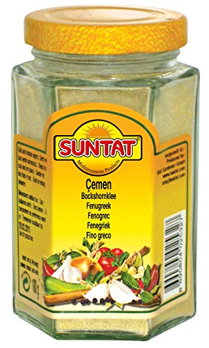 SUNTAT Bockshornklee Glas, 12er Pack (12 x 100 g) von SUNTAT