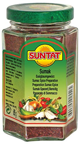 SUNTAT Sumak-Essigbaumgewürz Glas, 1er Pack (1 x 85 g) von SUNTAT