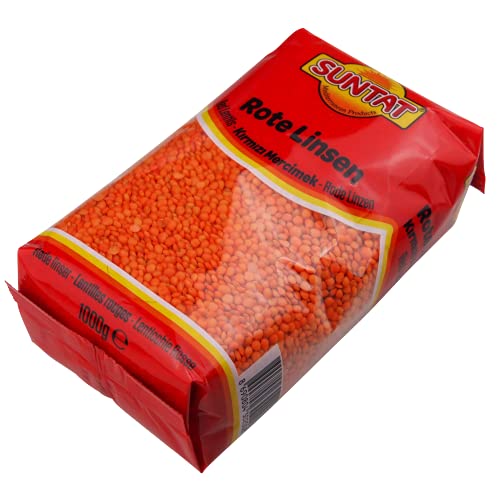 SUNTAT rote Linsen, 2er Pack (2 x 1 kg) von BFYSYO