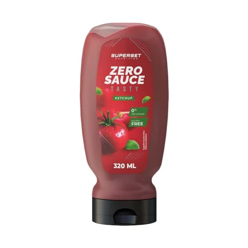 Superset Nutrition - Tasty Zero Sauce (320ml) - Null-Saucen - Kalorienfreie Ultra-Gourmet-Saucen - Ketchup von SUPERSET NUTRITION