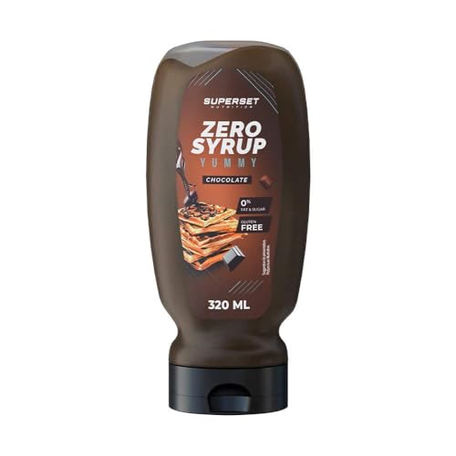 Superset Nutrition - Yummy Zero Syrup (320ml) - Null Sirups - Kalorienfreie Ultra-Gourmet-Sirupe - Schokolade von SUPERSET NUTRITION