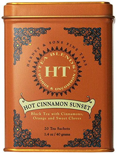 Harney & Sons Hot Cinnamon Sunset, 20-Count (Pack of 4) von SUPOOBE