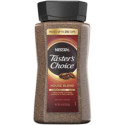 Nescafe Taster's Choice Signature House Blend Instant Coffee Classic Taste | 14 Ounce Value Size | Premium Freshness In Your Morning Cup von NESCAFÉ