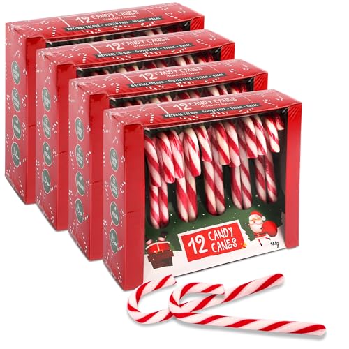 Weihnachtliche Zuckerstangen Box 4er von SWEET BUDDIES