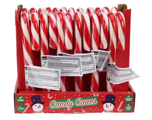 Weihnachtliche Zuckerstangen XL 6er von SWEET BUDDIES