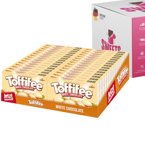 Toffifee Weiße Schokolade | Limited Edition White Chocolate | 5x125g, 10x125g, 30x125g XXL-Packungen (30x 125g) von SWEETS´N FOOD