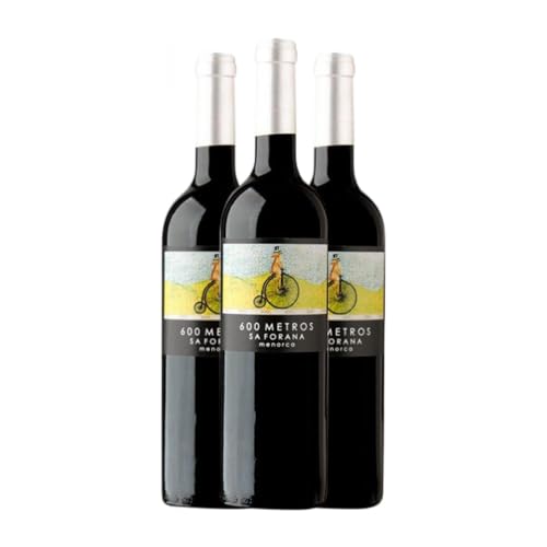 Sa Forana 600 Metros Vi de la Terra de Illa de Menorca 75 cl Rotwein (Karton mit 3 Flaschen von 75 cl) von Sa Forana