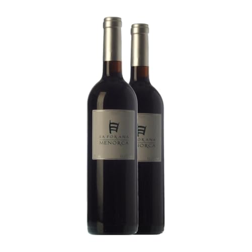 Sa Forana Vi de la Terra de Illa de Menorca Jung 75 cl Rotwein (Karton mit 2 Flaschen von 75 cl) von Sa Forana