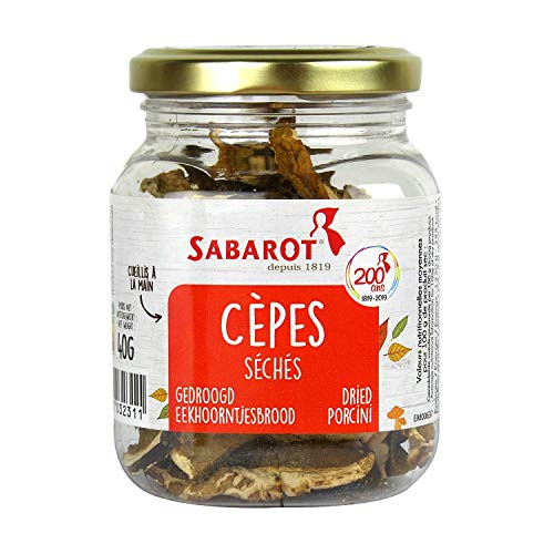 Sabarot Cèpes 40g Glas (getrocknete Steinpilze) von Sabarot