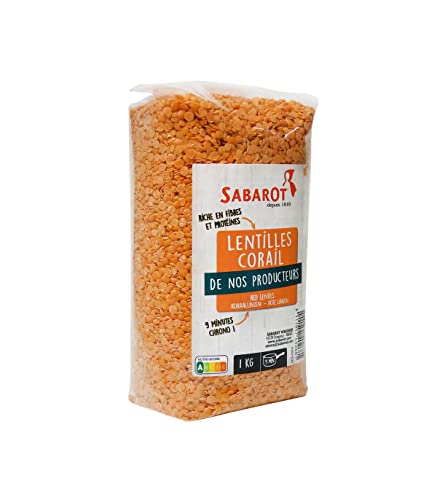 Sabarot Rote Linsen Beutel 1 Kilo von Sabarot