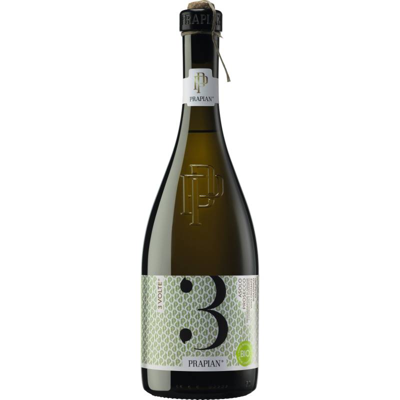 Prapian 3 Volte Prosecco Frizzante, Asolo Prosecco DOCG, Venetien, Perlwein / Secco von Sacchetto Srl - Via Roma, 44 - 35010 Trebaseleghe (PD) - Italia