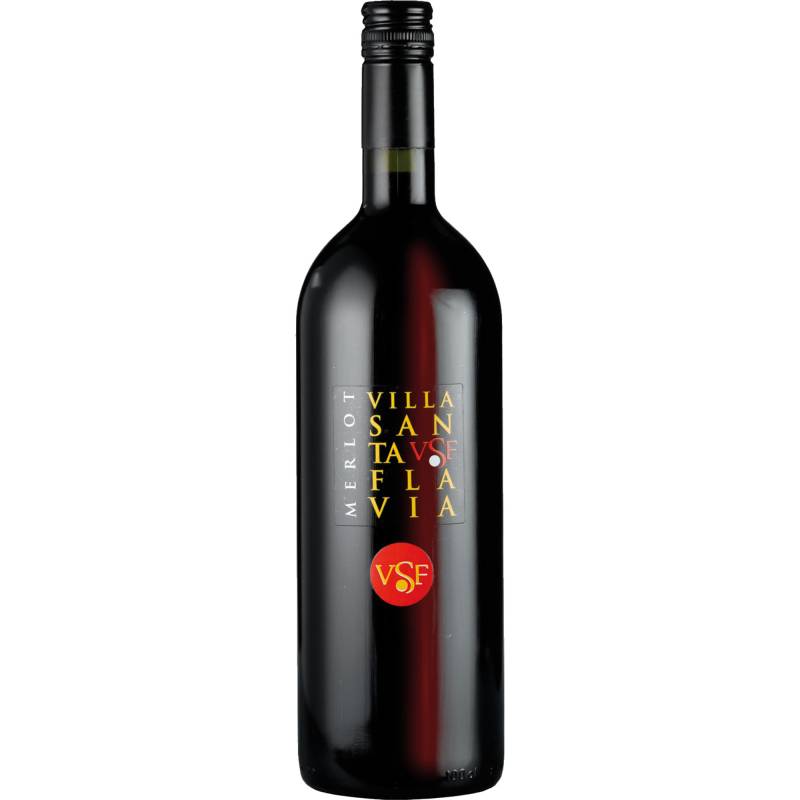 Villa Santa Flavia Merlot, Magnum, 1,5 L, Venetien, Weißwein von Sacchetto s.n.c., Cantine,35010,Trebaseleghe (Padova),Italien