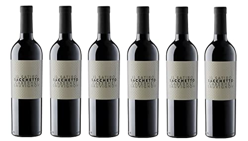 6x 0,75l - 2023er - Sacchetto - Il Satiro - Cabernet Sauvignon - Veneto I.G.P. - Italien - Rotwein trocken von Sacchetto